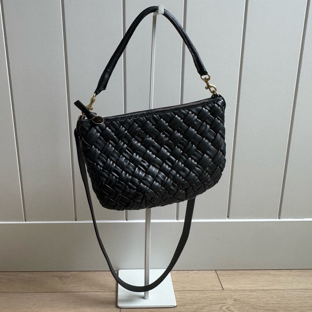 Clare V. Petite Moyer Puffy Woven In Black - Sold Out Color